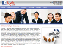 Tablet Screenshot of kyleco.com